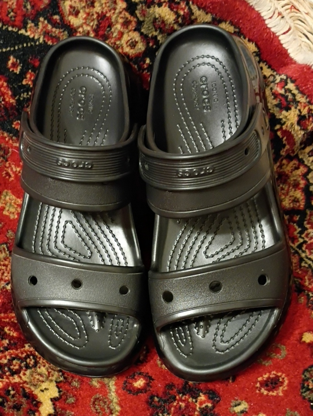 CROCS Women Mega Crush Adjustable Strap Sandals